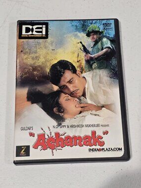 Achanak - Vinod Khanna , Farida Jalal, Bollywood Classic DVD/ English Subtitiles